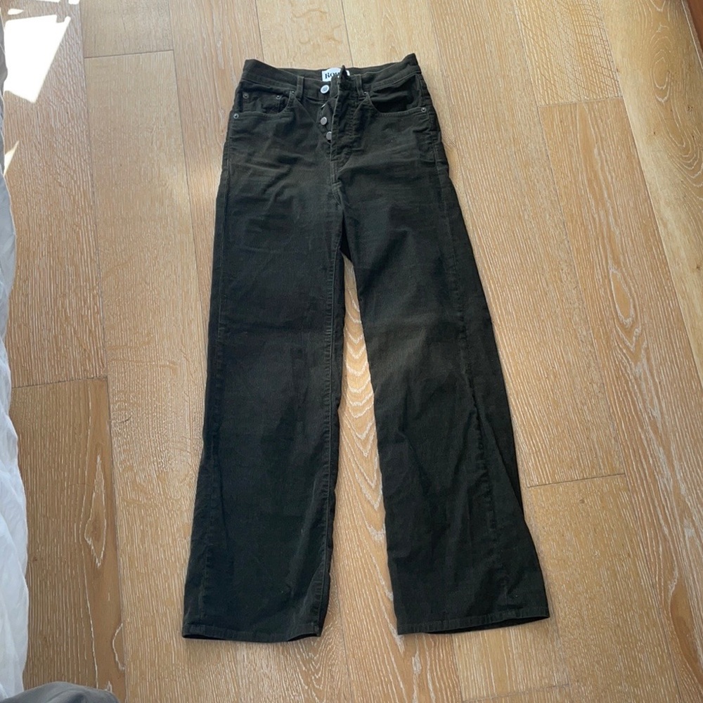 Rouje Green corduroy jeans